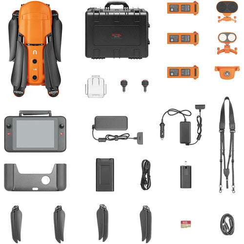 Autel Robotics EVO II Dual 640T Enterprise Bundle V3 Drone with Thermal Imaging